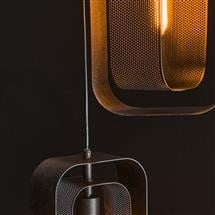 Hanging lamp Jeff DH Interior Black Metal Atmospheric photo detail