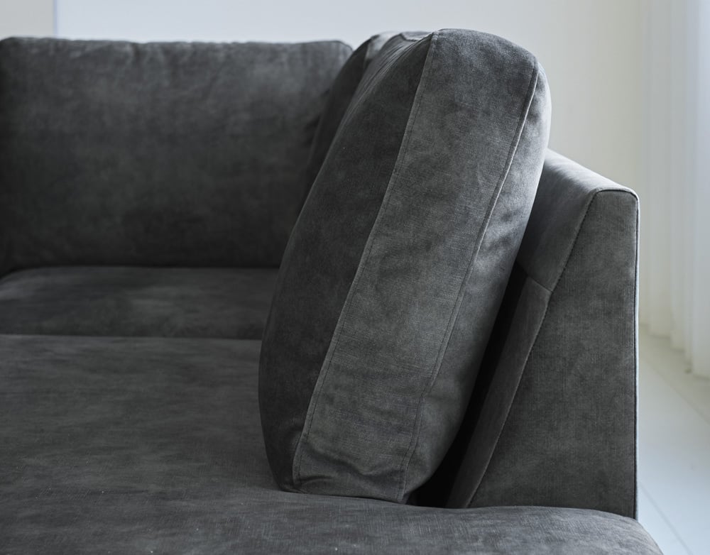 Sofa Gaya DeGeBe Anthracite Fabric Atmospheric photo detail