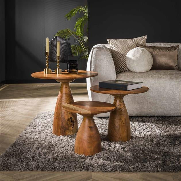 Coffee table Doja DH Interior Acacia Acacia wood Atmospheric photo in situation