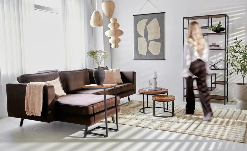 Bruin is het nieuwe zwart: de opkomst van bruin in interieurdesign
