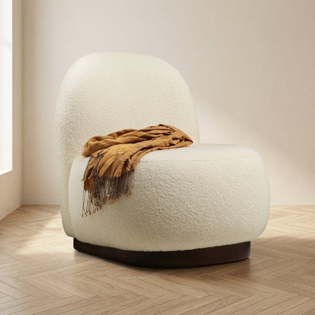 Fauteuil bouclé - Dimehouse