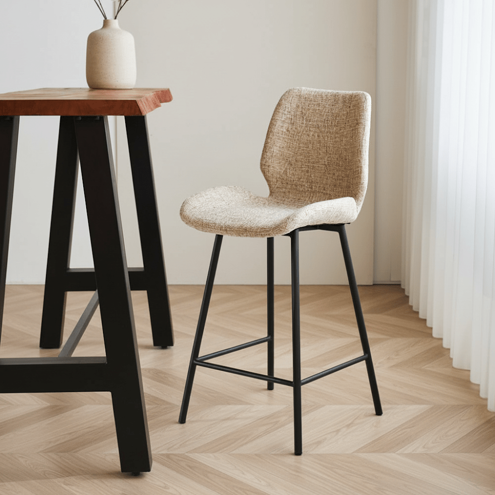 Barkrukken beige - Dimehouse