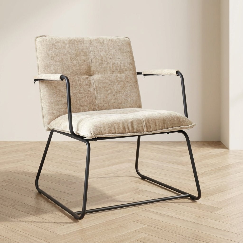 Beige fauteuil - Dimehouse