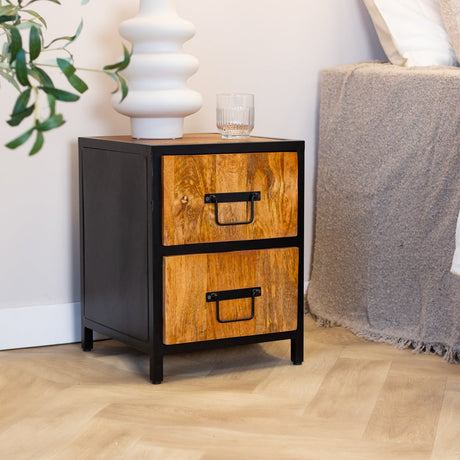 Industriële Nachtkast - Dimehouse