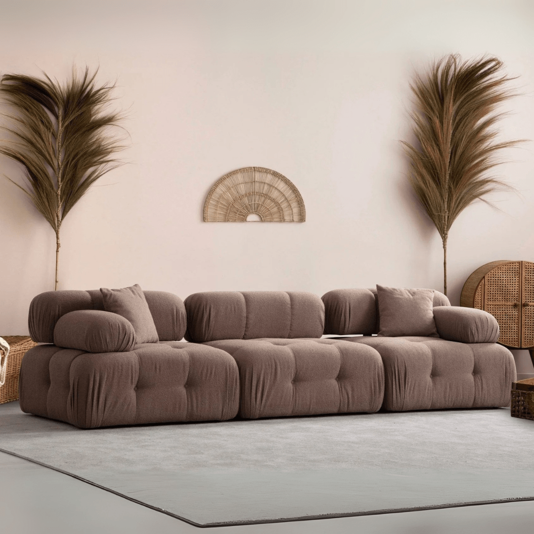 Modular Bank 3-seater Doblo Cappuccino