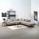 Hoekbank Rechts Bentley Beige