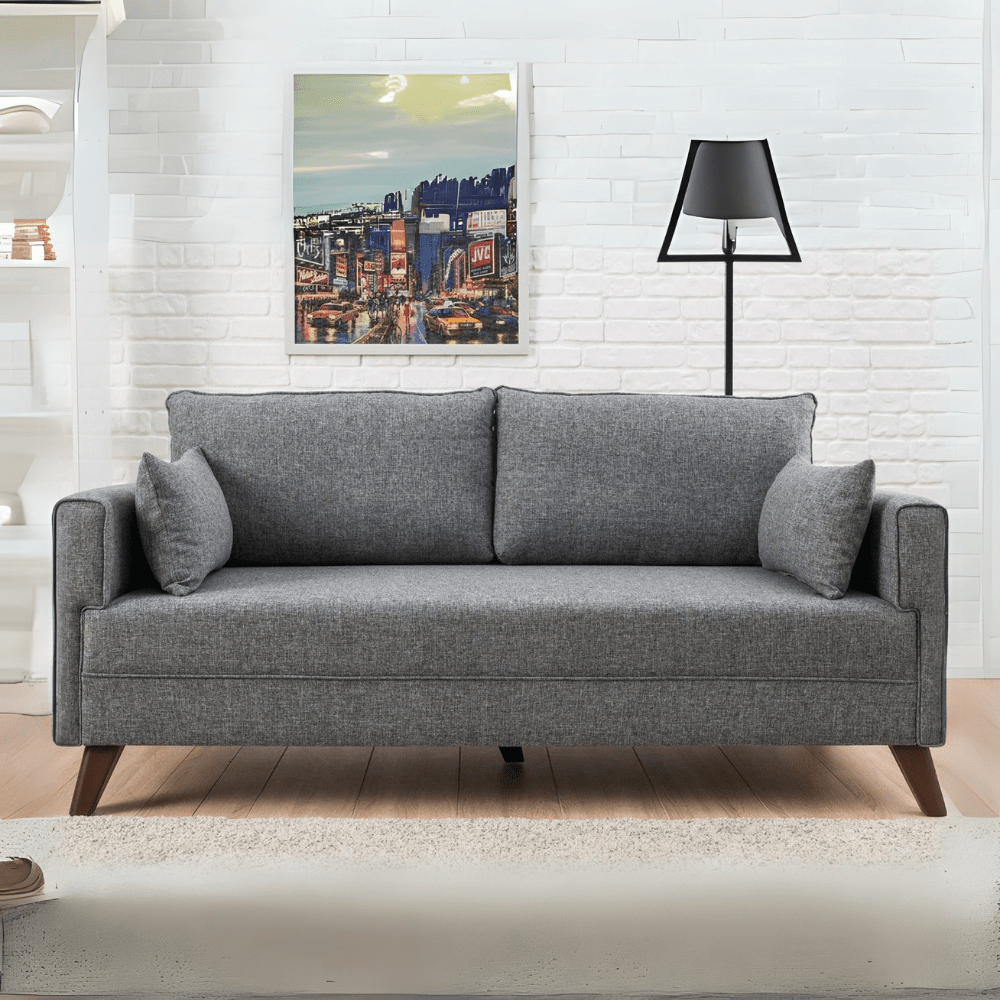 2-zits Bank Bella Grijs