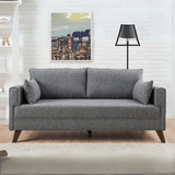 2-zits Bank Bella Grijs