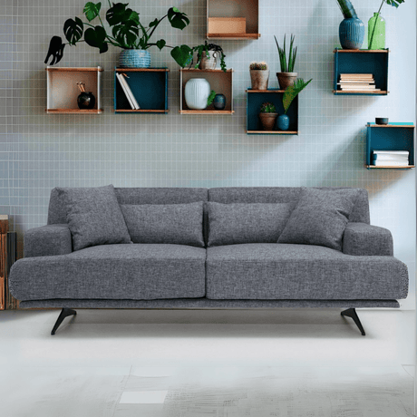 2,5-zits Bank Bentley Grijs