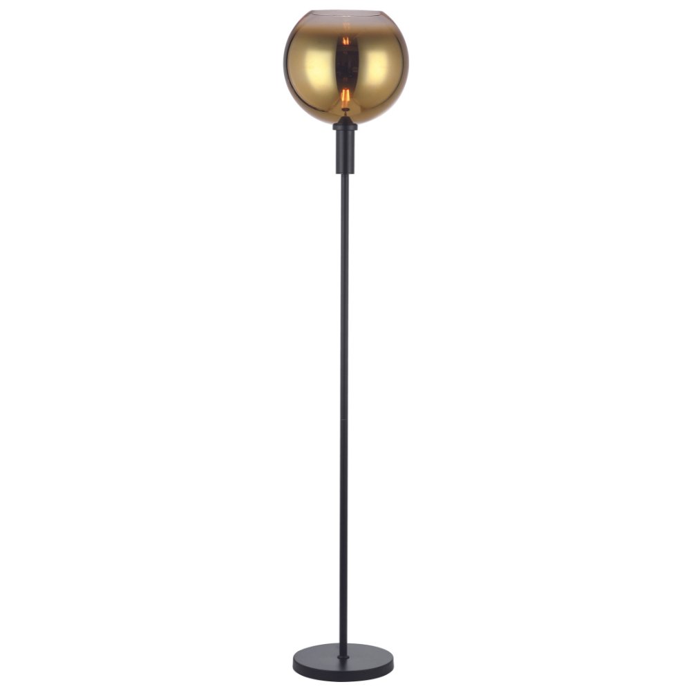 Floor lamps - Floor lamp Nala 1 - light glass gold - Dimehouse