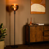 Floor lamps - Floor lamp Nala 1 - light glass gold - Dimehouse
