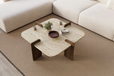 Poalla - Travertine, Walnut Travertine Walnut 100% MELAMINE COATED CHIPBOARD