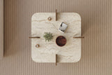 Poalla - Travertine, Walnut Travertine Walnut 100% MELAMINE COATED CHIPBOARD