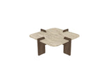 Poalla - Travertine, Walnut Travertine Walnut 100% MELAMINE COATED CHIPBOARD