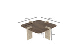 Poalla - Walnut, Travertine Walnut Travertine 100% MELAMINE COATED CHIPBOARD