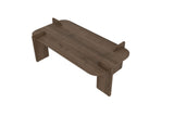Lovge coffee table walnut 120 x 60 cm Melamine coated wood composite