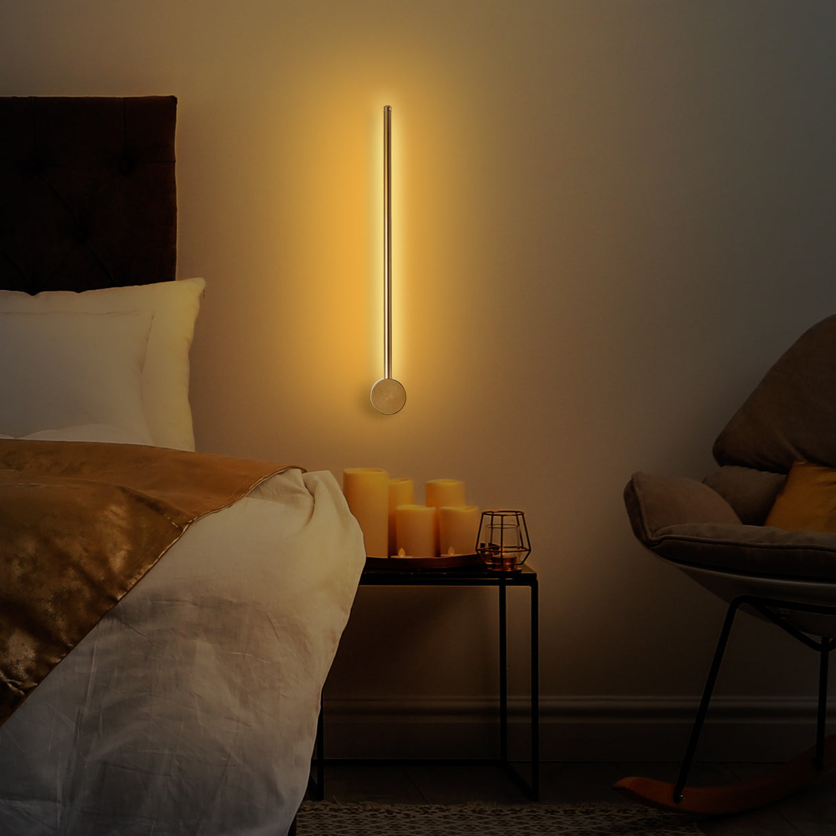 Wall lamp Gold 62 cm Metal Vortex 
