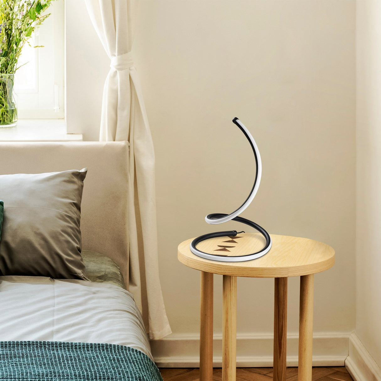 Table lamp Black Metal Nightstrike 