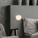 Wall lamp 1-light Copper-colored Metal Haven 