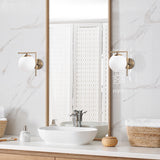 Wall lamp 1-light Copper-colored Metal Haven 