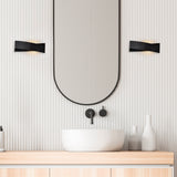 Black Metal Wall Lamp Nebula 