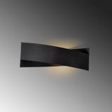 Black Metal Wall Lamp Nebula 