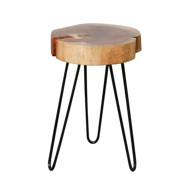 Side table Arbor DH Interior Acacia LxWxH 68x38x12 Acacia wood White photo front view