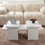 Coffee Table White Melamine Rebellion 