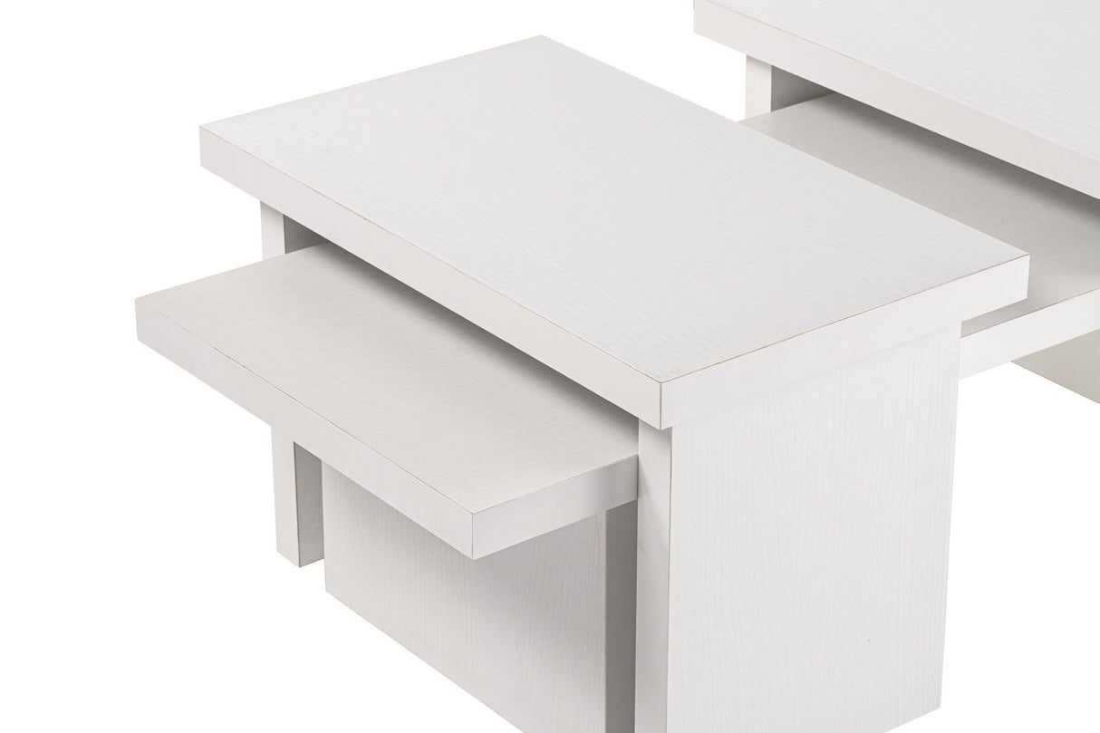 Coffee Table White Melamine Rebellion 