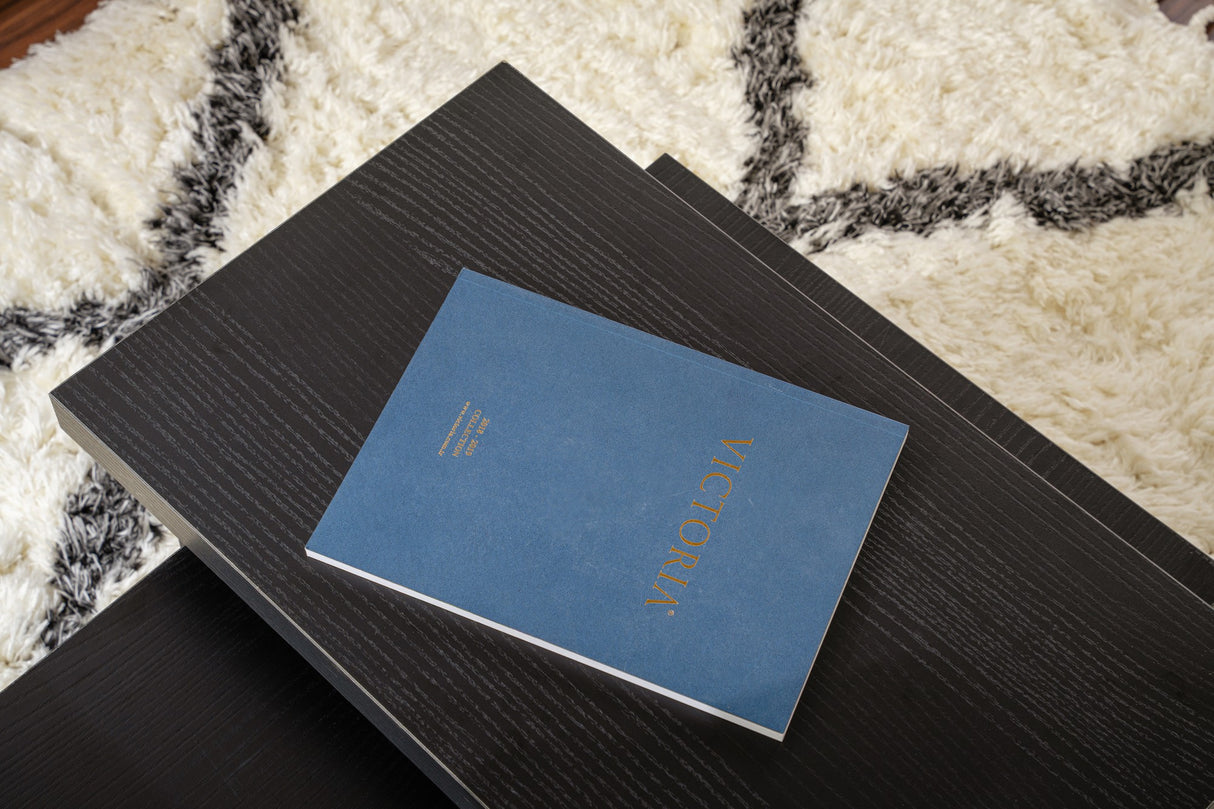 Black Melamine Coffee Table Rebellion 