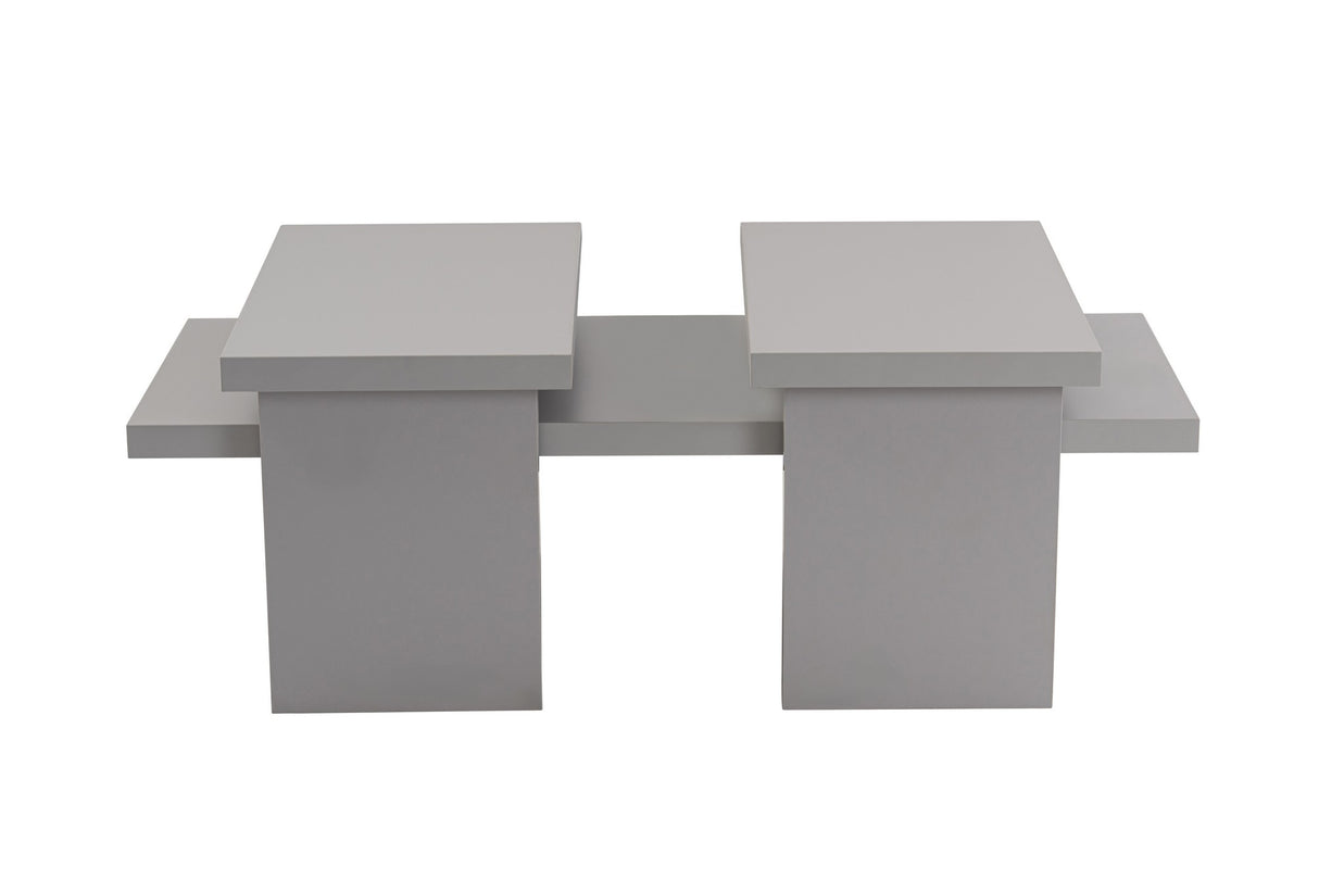 Gray Melamine Coffee Table Rebellion 