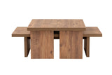 Coffee table Natural Pine look Melamine Rebellion 