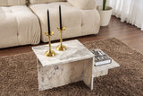 Eterna Marble Look Melamine Coffee Table 