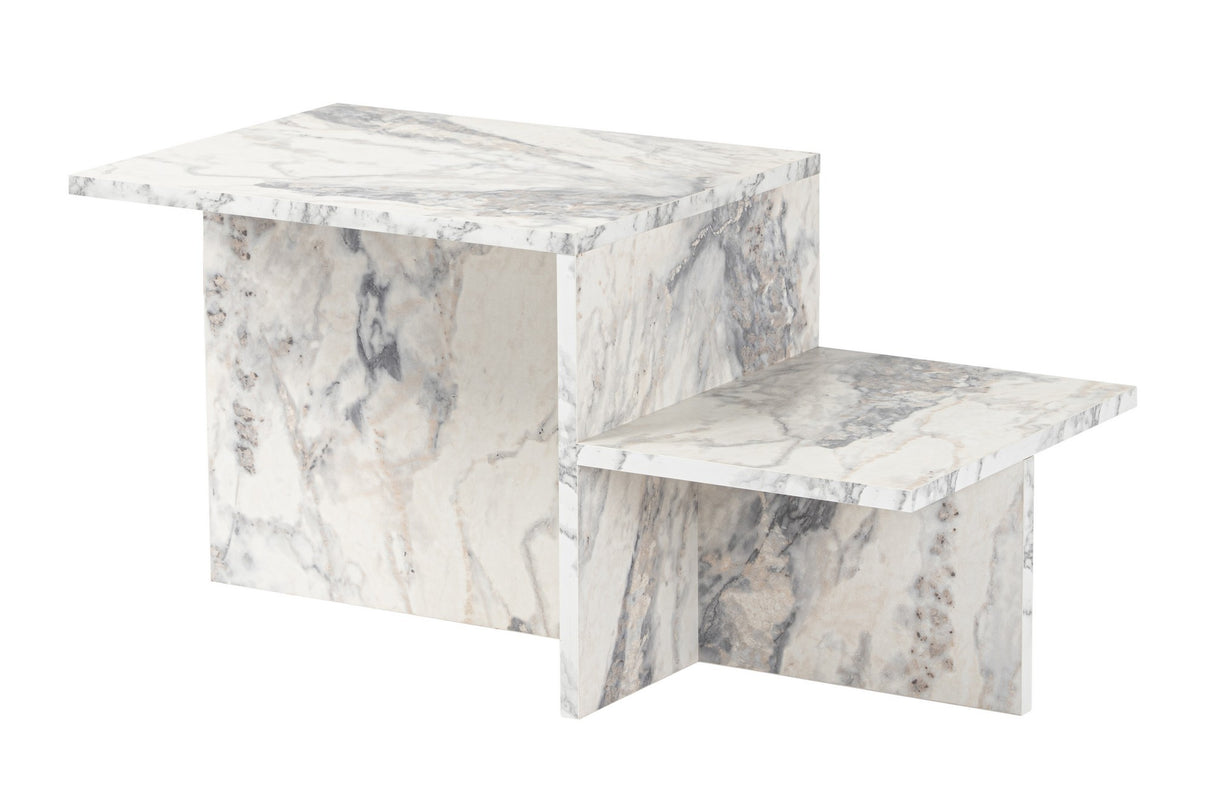 Eterna Marble Look Melamine Coffee Table 