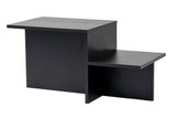Black Melamine Eterna Coffee Table 