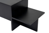 Black Melamine Eterna Coffee Table 