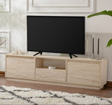 TV Cabinet Beige Melamine Flare 42x160x29.5 cm 