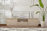 TV Cabinet Beige Melamine Flare 42x160x29.5 cm 