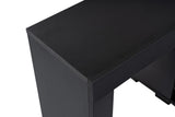TV Cabinet Black Melamine Vertex 50x180x31.3 cm 