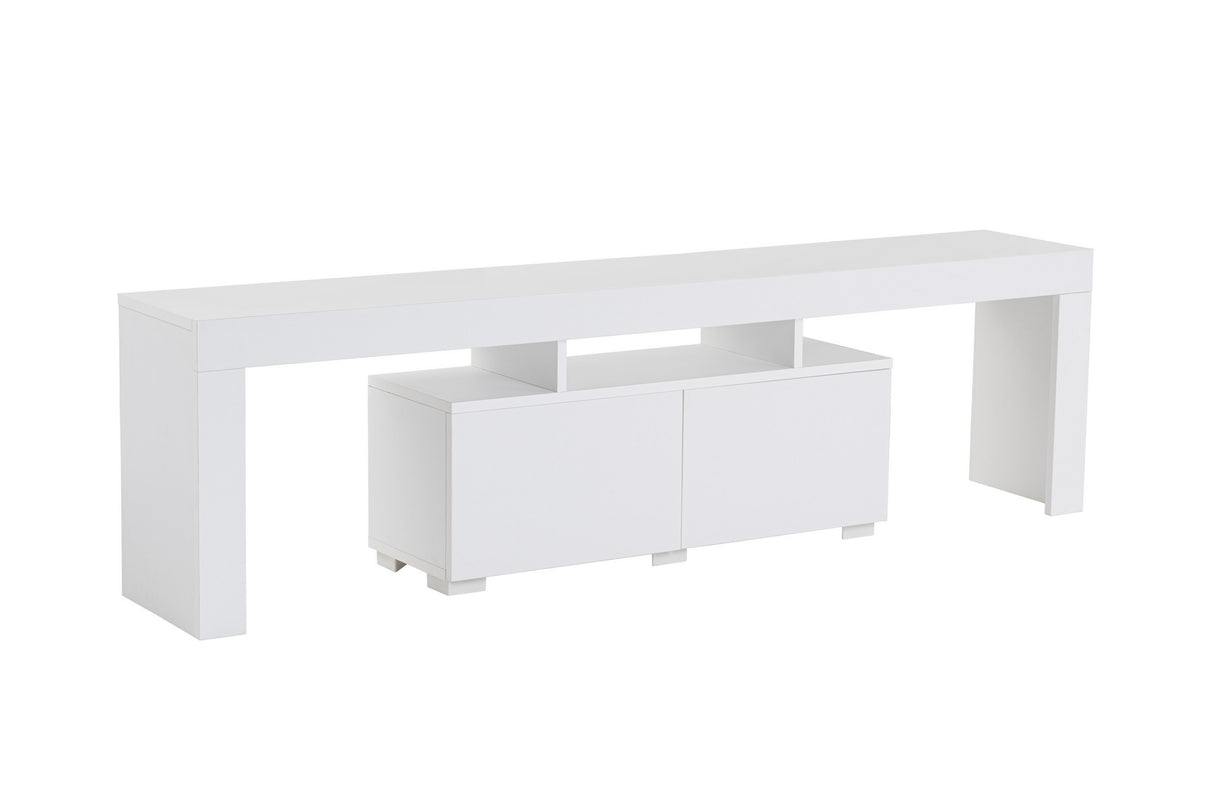 TV Cabinet White Melamine Vertex 50x180x31.3 cm 