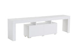 TV Cabinet White Melamine Vertex 50x180x31.3 cm 