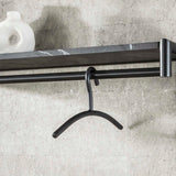 Clothes Hanger Gunmetal Round Tube 45 cm 