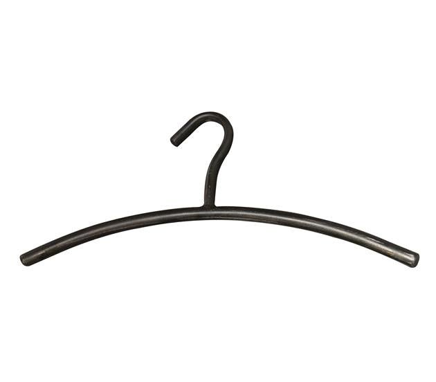 Wardrobe Hanger Set of 6 Metal Black