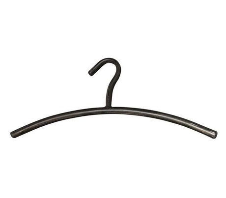 Wardrobe Hanger Set of 6 Metal Black