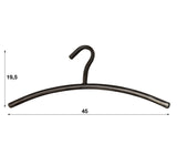 Wardrobe Hanger Set of 6 Metal Black