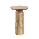 Side Table Nova - Solid Acacia Wood - 55 cm High 