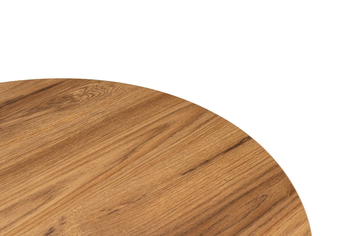 Oval Coffee Table Wood Look - 120x60 