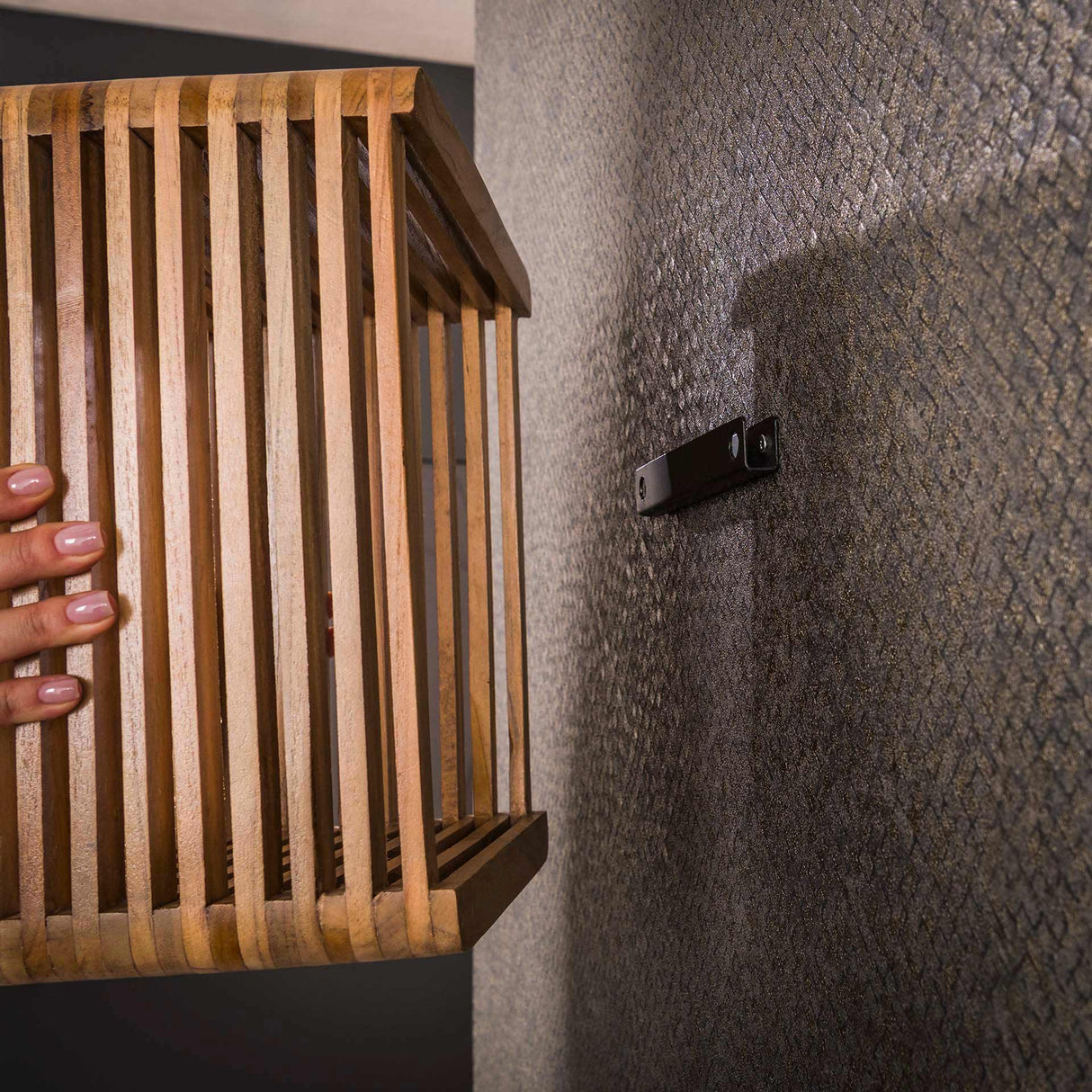 Wandrekken - Wandplank set van 3 Raoul teakhout - Dimehouse