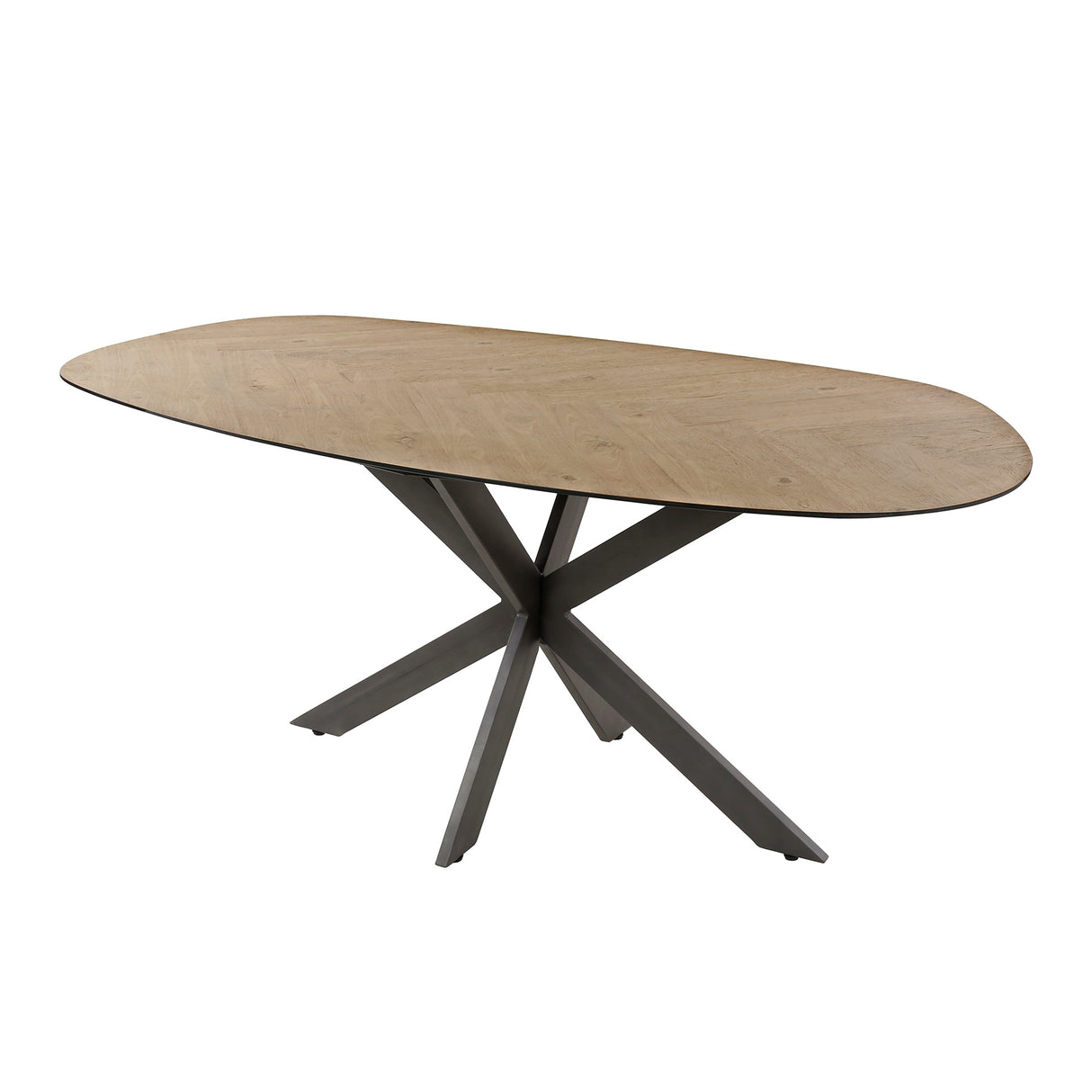 Organic dining table Annemé Herringbone 180 x 95 cm