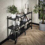 Loek Wall Cabinet 3-layer Metal Gray 